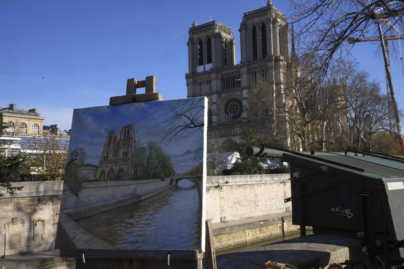Notre Dame primps for its grand post-blaze return. But why does the cathedral look unfinished? | iNFOnews.ca