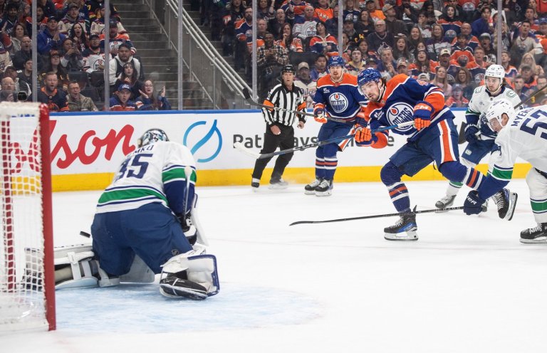 Oilers net first win with 3-1 decision over resilient Canucks | iNFOnews.ca