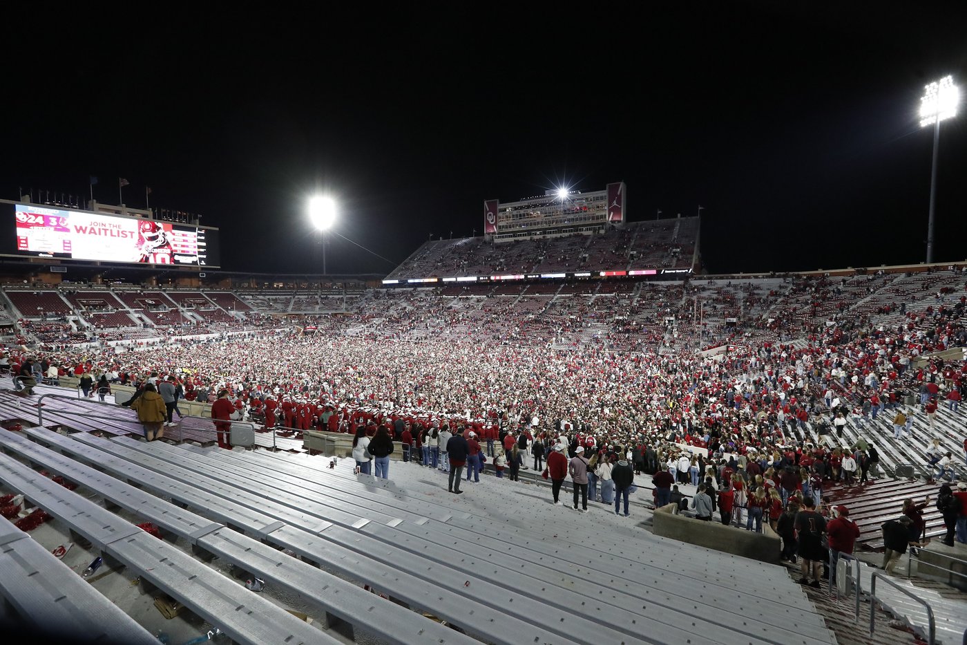 Field stormings bring fines for Big 12, SEC schools after weekend of upsets arouses fans | iNFOnews.ca