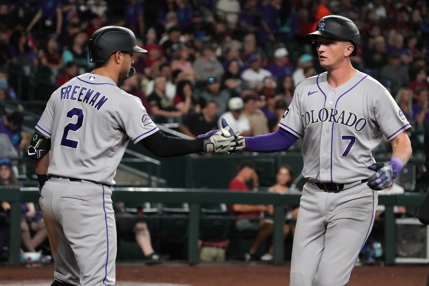 Rockies 1B TJ Rumfield leaves game with right hand contusion after hit by pitch | iNFOnews.ca