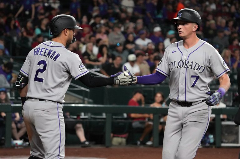 Rockies 1B TJ Rumfield leaves game with right hand contusion after hit by pitch | iNFOnews.ca