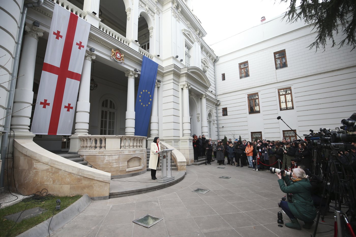 Kavelashvili is inaugurated as Georgia's president, complicating its path toward EU | iNFOnews.ca