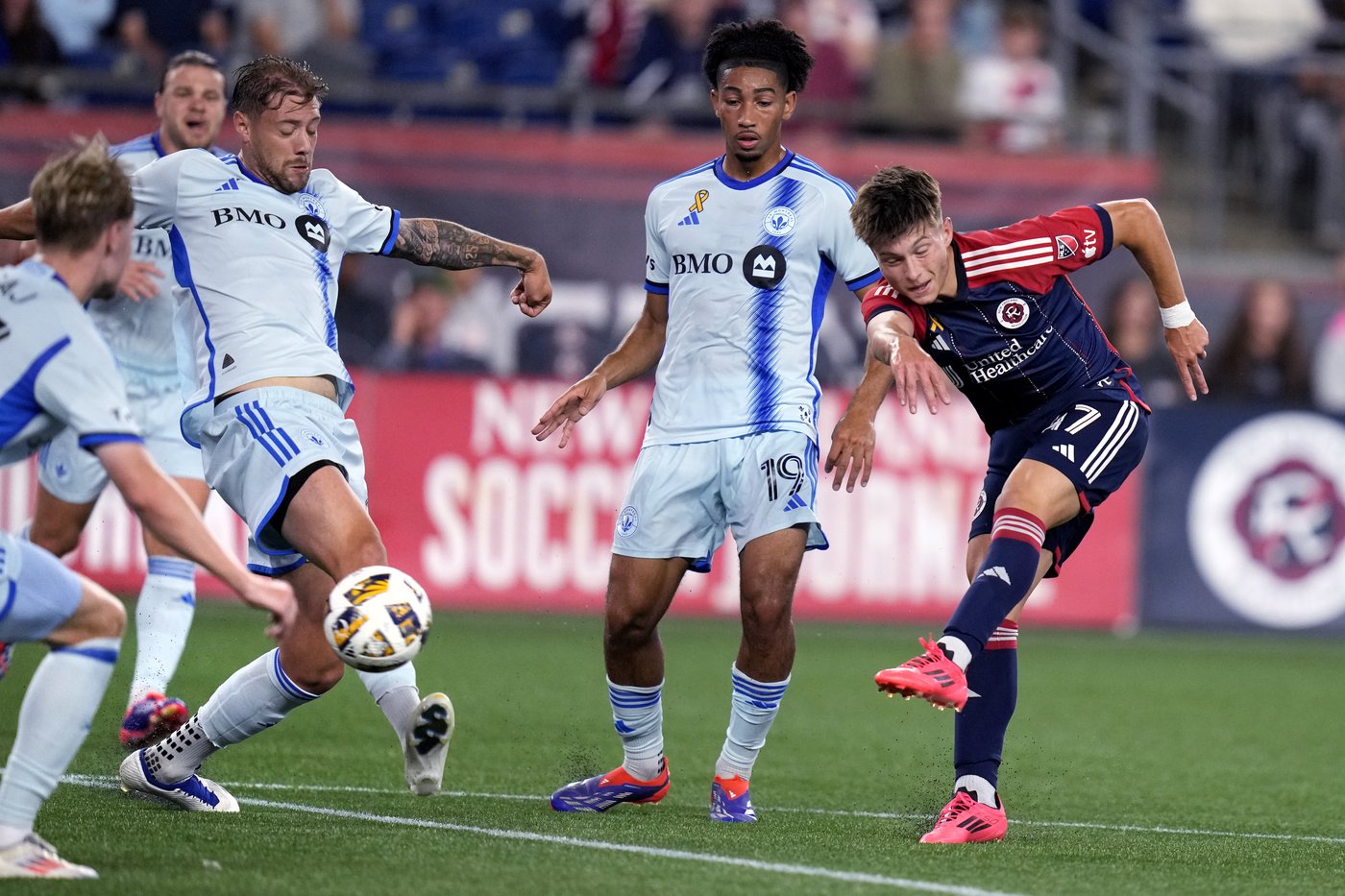 First career goals by Tom Pearce, Nathan Saliba rally Montreal to 2-2 draw with Revolution | iNFOnews.ca First career goals by Tom Pearce, Nathan Saliba rally Montreal to 2-2 draw with Revolution | iNFOnews.ca