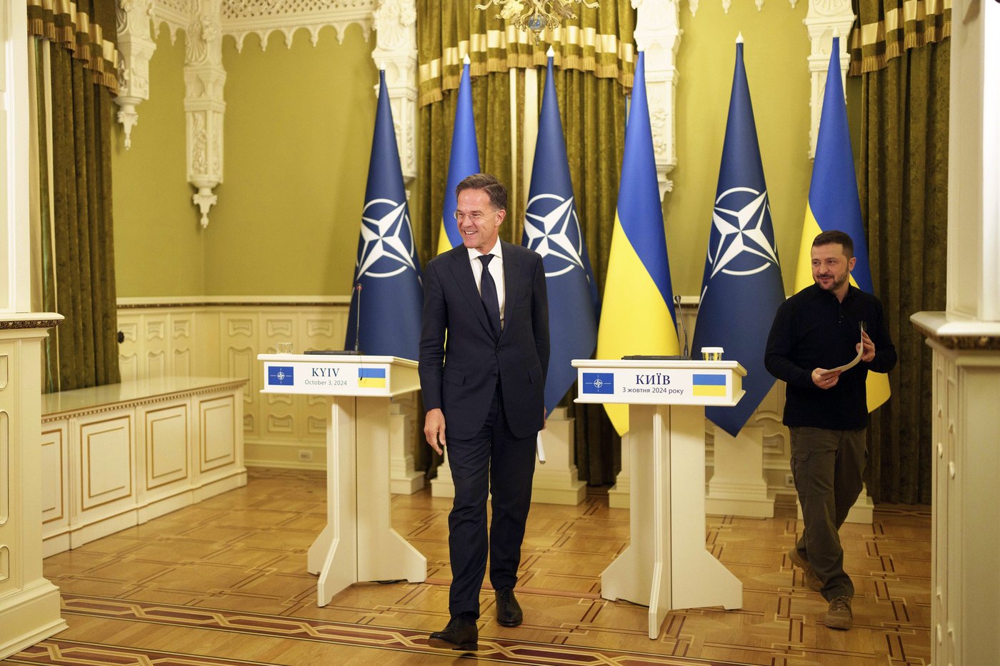 New NATO chief Mark Rutte visits Ukraine in his first trip since taking office | iNFOnews.ca