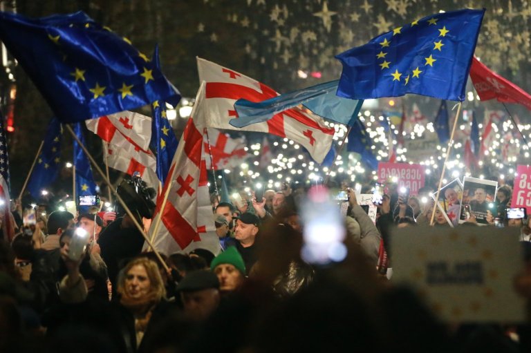 Georgia marks a year of protests since EU talks stalled and crackdown intensified | iNFOnews.ca