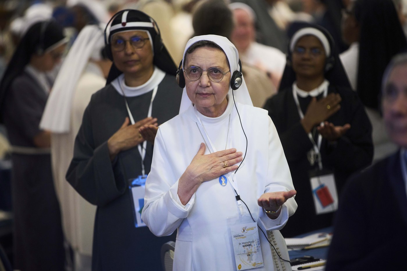 They don't vote in the conclave, but nuns leading the world's Catholic orders gather in Rome | iNFOnews.ca