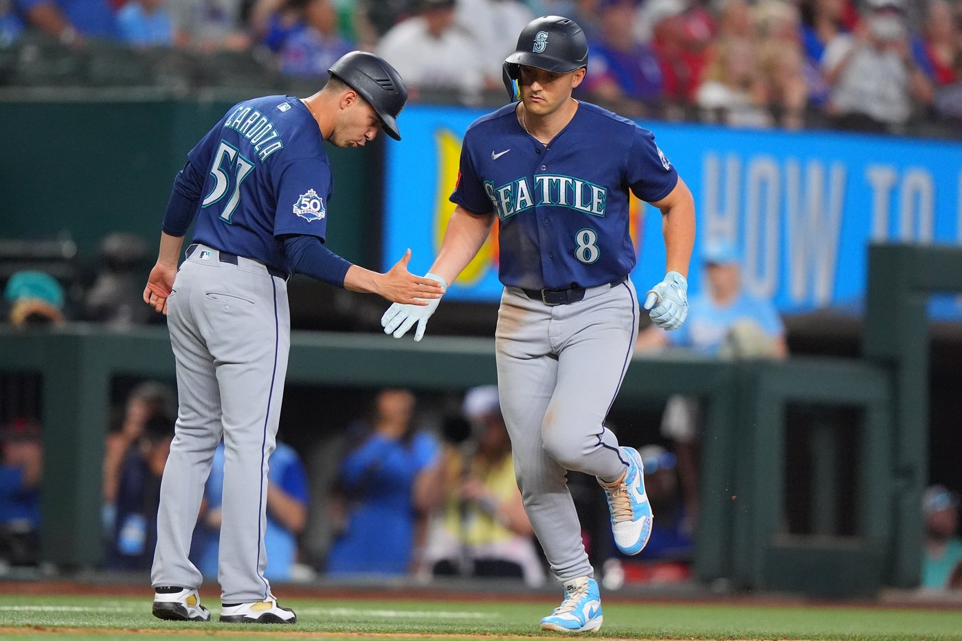 Dominic Canzone hits go-ahead 3-run homer as Mariners rally for 6-4 win over Rangers | iNFOnews.ca