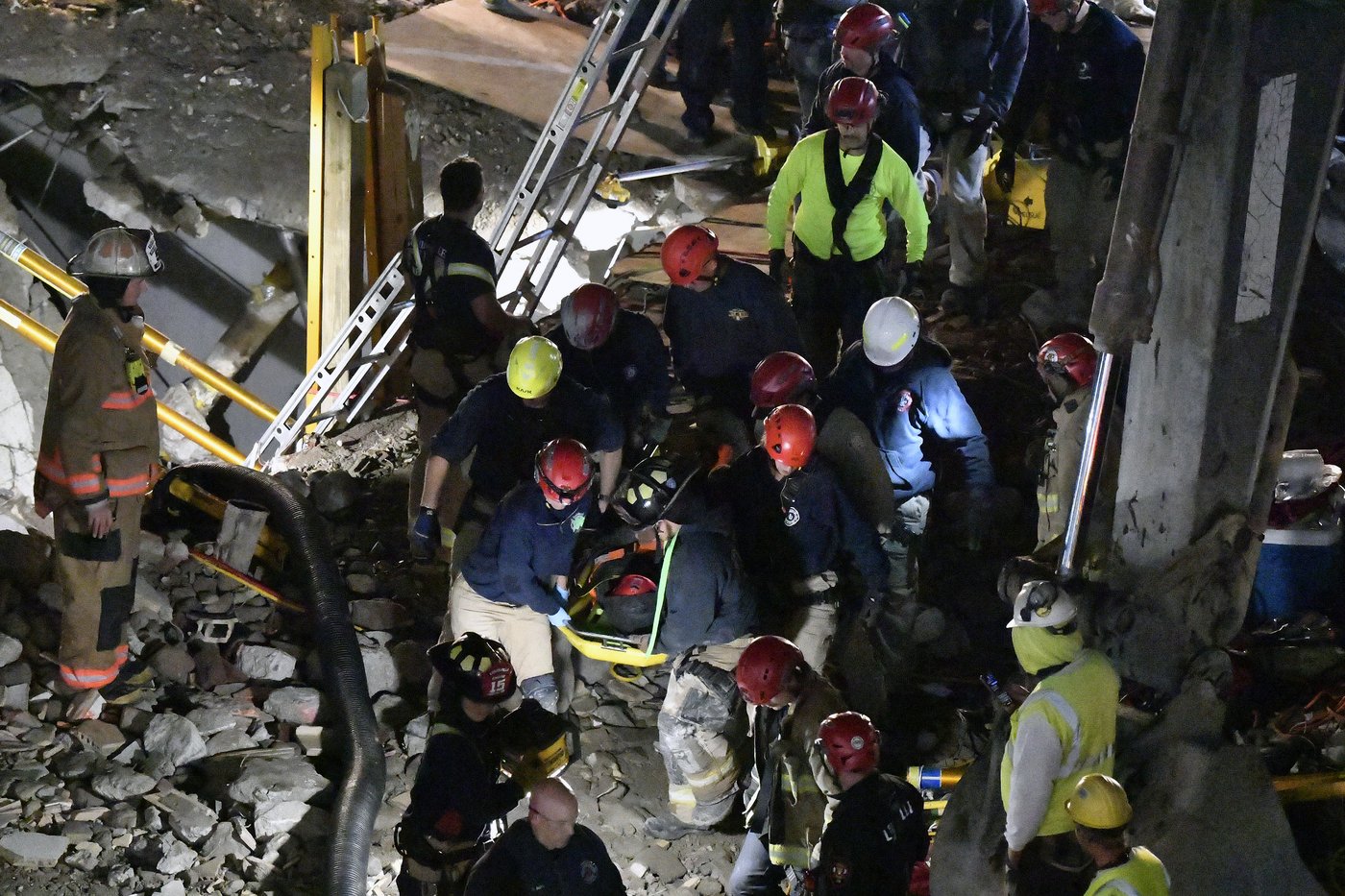 Worker rescued from rubble after construction accident in Kentucky | iNFOnews.ca