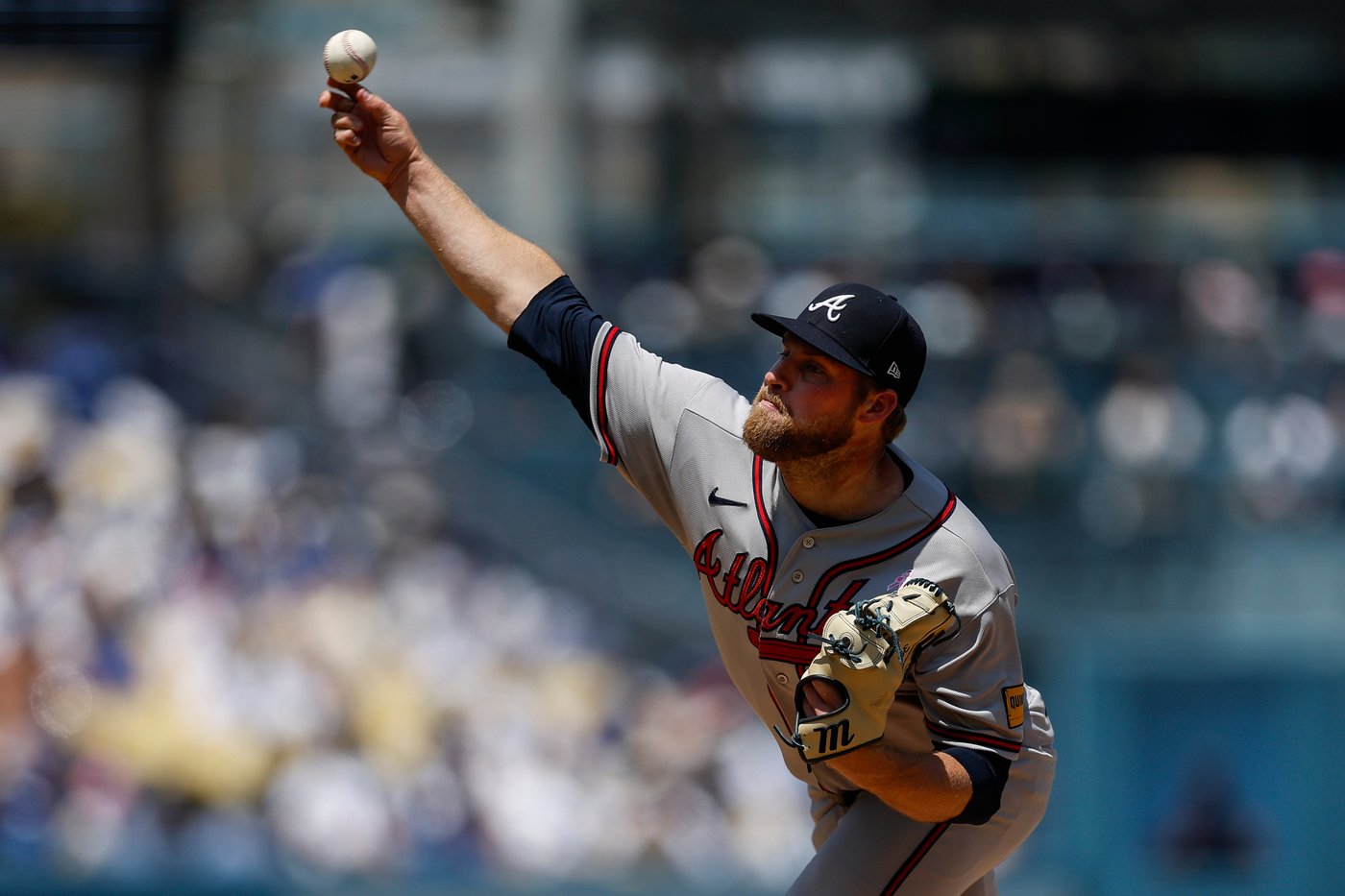 Bryce Elder stifles Dodgers' bats as Braves take series with 7-2 win | iNFOnews.ca
