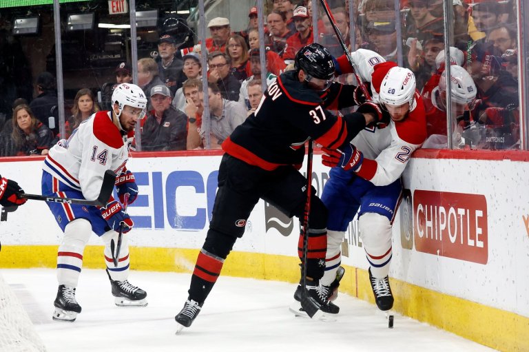 Canadiens' top line breaks out as Montreal looks to take 2-0 series lead on Carolina | iNFOnews.ca
