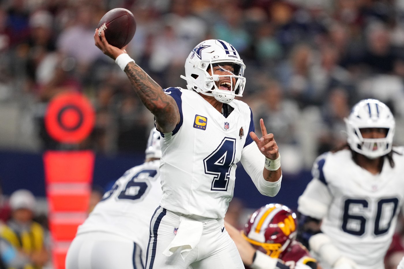 Dak Prescott breaks Tony Romo's franchise record for Cowboys with his 249th touchdown pass | iNFOnews.ca Dak Prescott breaks Tony Romo's franchise record for Cowboys with his 249th touchdown pass | iNFOnews.ca