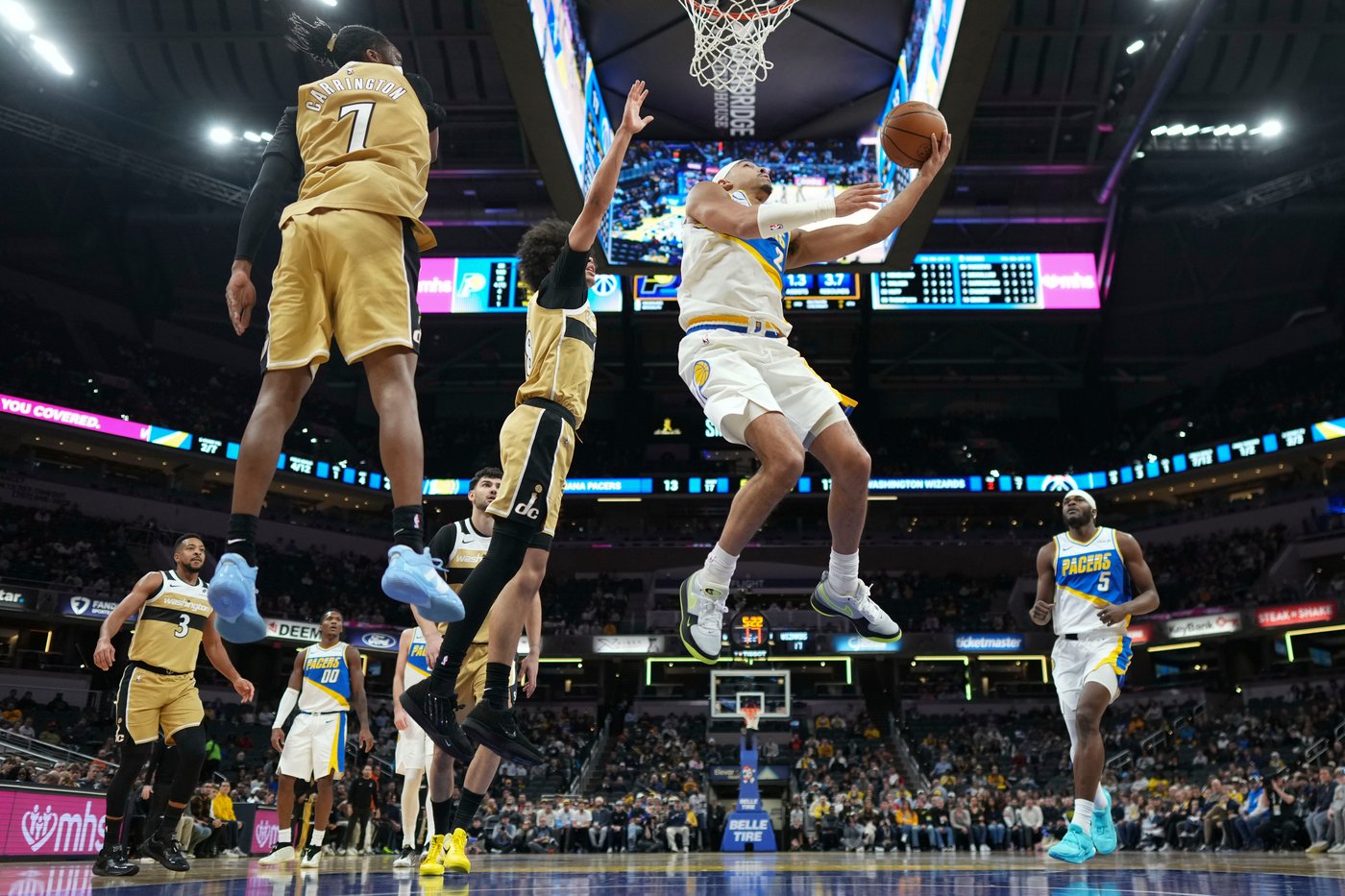 Bagley's double-double helps Wizards snap 4-game skid with 108-89 win over Pacers | iNFOnews.ca