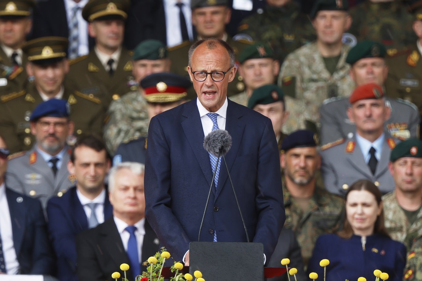 Merz inaugurates a historic German brigade in Lithuania and pushes for security spending | iNFOnews.ca Merz inaugurates a historic German brigade in Lithuania and pushes for security spending | iNFOnews.ca