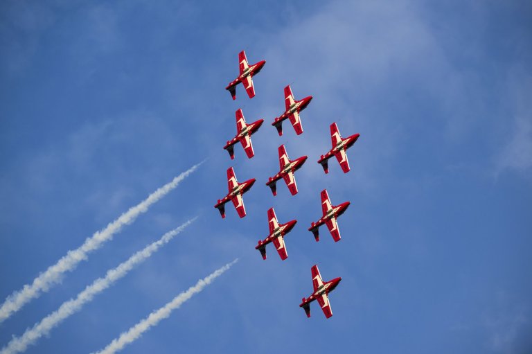 Defence minister visiting Snowbirds base amid speculation over team's future | iNFOnews.ca