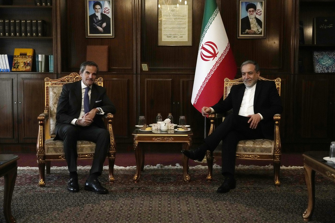Head of UN's nuclear watchdog visits Iran as Mideast wars and Trump's return raise worries | iNFOnews.ca