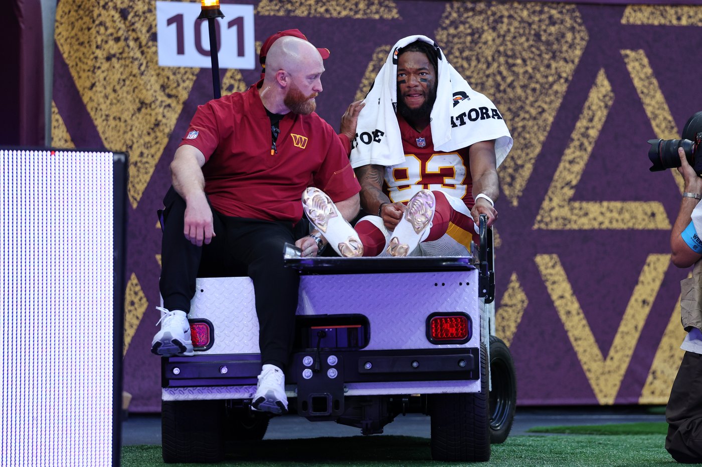 Commanders hope Daniels can return this week against the Giants after Mariota sprained his MCL | iNFOnews.ca