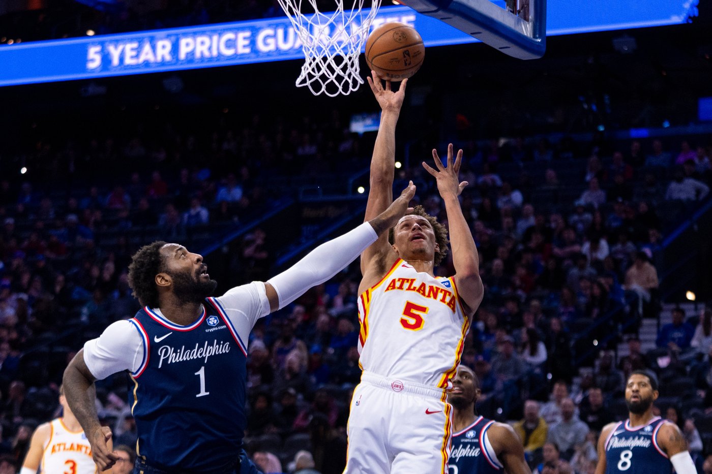 Johnson hits late 3s for Hawks to spoil Embiid's 76ers return in 142-134 double-OT win | iNFOnews.ca Johnson hits late 3s for Hawks to spoil Embiid's 76ers return in 142-134 double-OT win | iNFOnews.ca