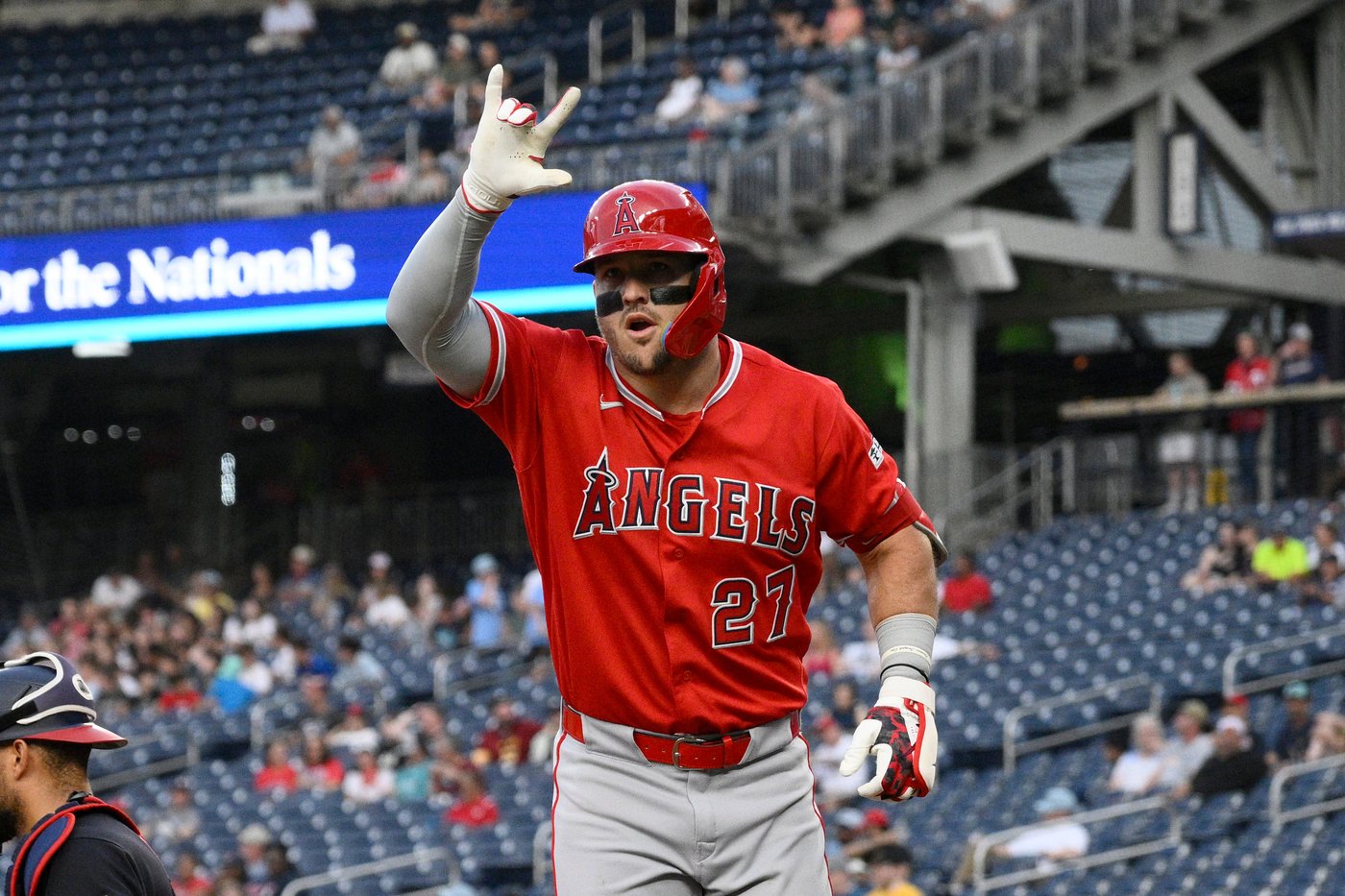 Nationals score 3 in the 8th, rally for a 4-3 win over the Angels to snap their 7-game skid | iNFOnews.ca