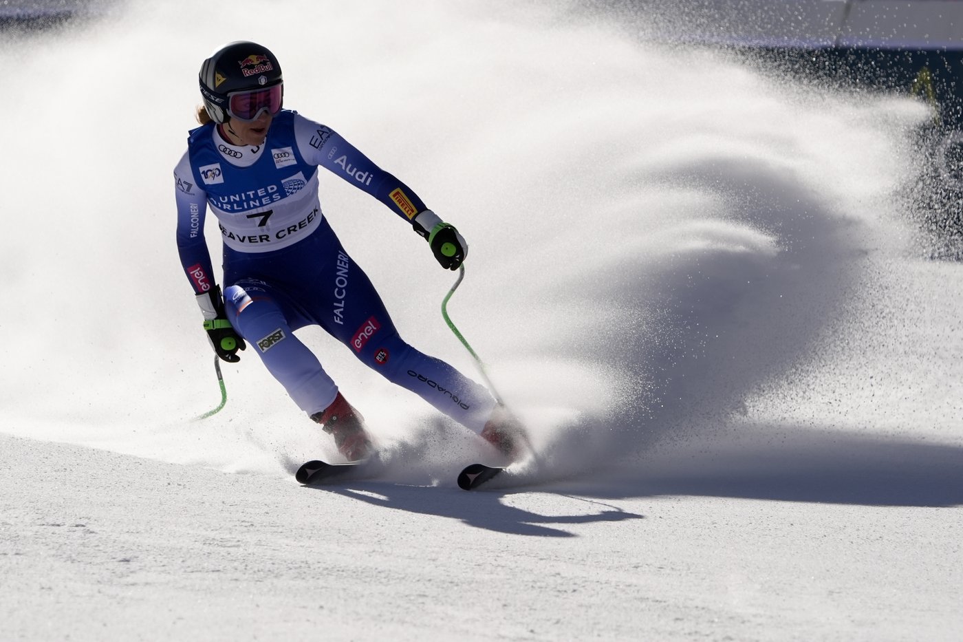 Cornelia Huetter of Austria wins first-ever women's World Cup downhill held on Birds of Prey course | iNFOnews.ca