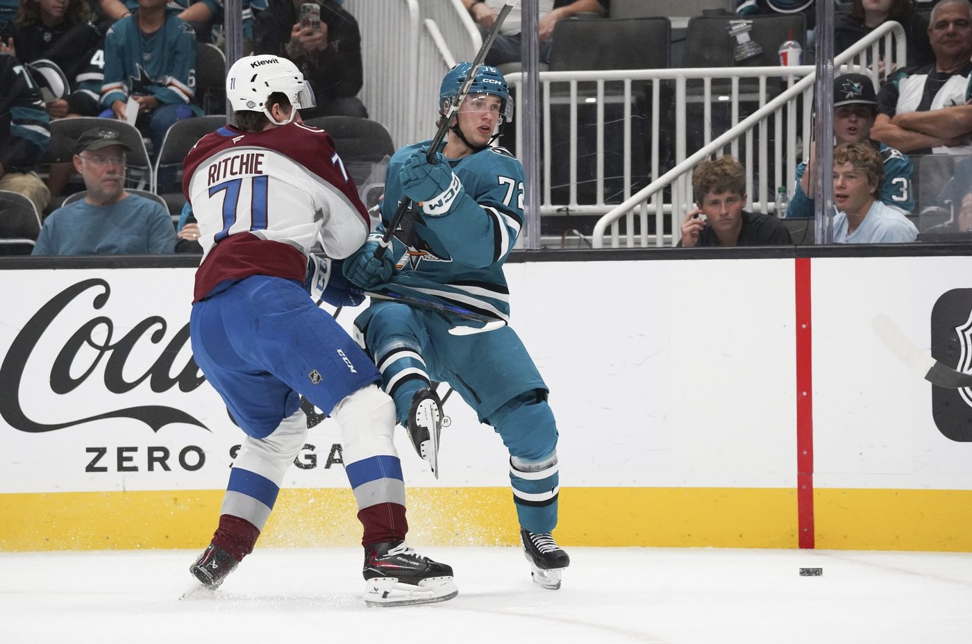 Colton scores twice, Annunen makes 25 saves to help Avalanche beat winless Sharks 4-1 | iNFOnews.ca Colton scores twice, Annunen makes 25 saves to help Avalanche beat winless Sharks 4-1 | iNFOnews.ca