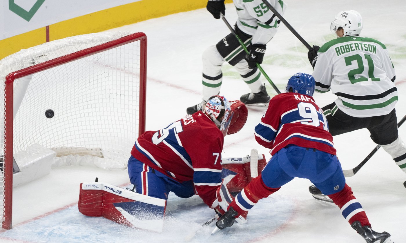 Jason Robertson scores twice, Stars rout Canadiens 7-0 for fourth straight win | iNFOnews.ca Jason Robertson scores twice, Stars rout Canadiens 7-0 for fourth straight win | iNFOnews.ca