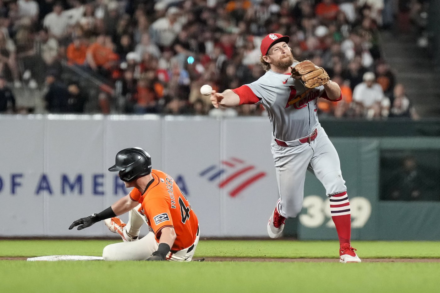 Nootbaar drives in 3, Helsley records franchise record 49th save as Cardinals beat Giants 6-3 | iNFOnews.ca Nootbaar drives in 3, Helsley records franchise record 49th save as Cardinals beat Giants 6-3 | iNFOnews.ca