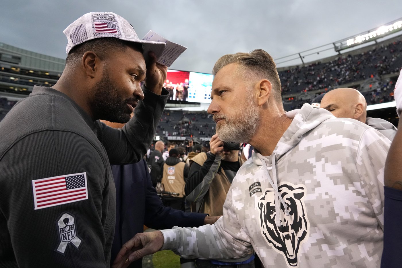 Drake Maye gets the better of Caleb Williams as sack-happy Patriots beat Bears 19-3 | iNFOnews.ca