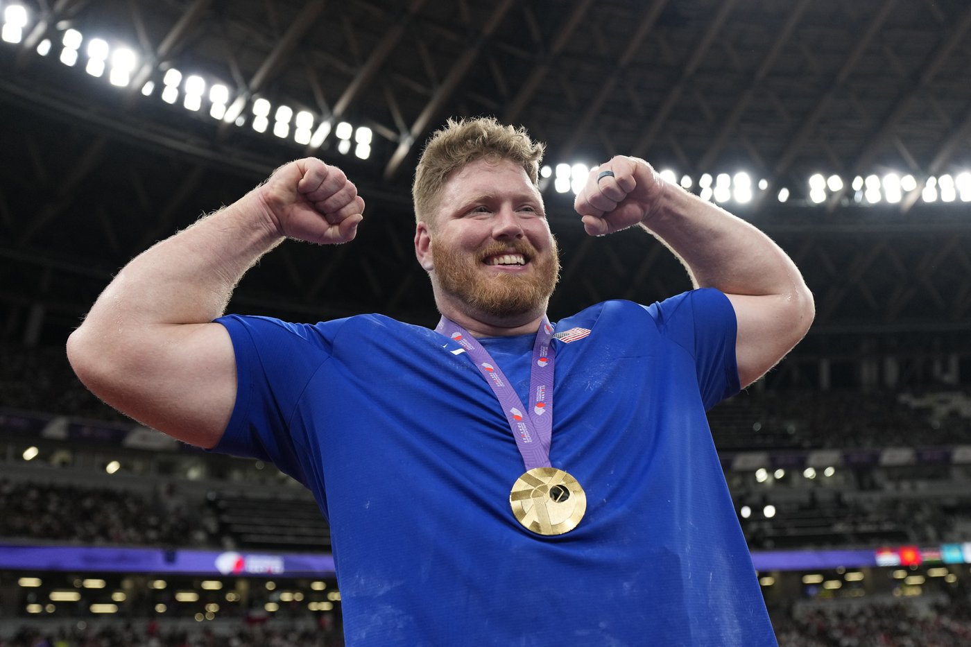 Ryan Crouser beats injury and wins his third world shot put title to go with three Olympics golds | iNFOnews.ca Ryan Crouser beats injury and wins his third world shot put title to go with three Olympics golds | iNFOnews.ca