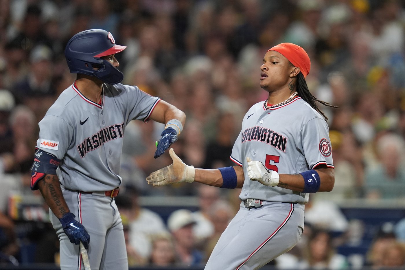 Machado and Campusano rally Padres past skidding Nationals 5-4 to keep pace in NL wild-card chase | iNFOnews.ca