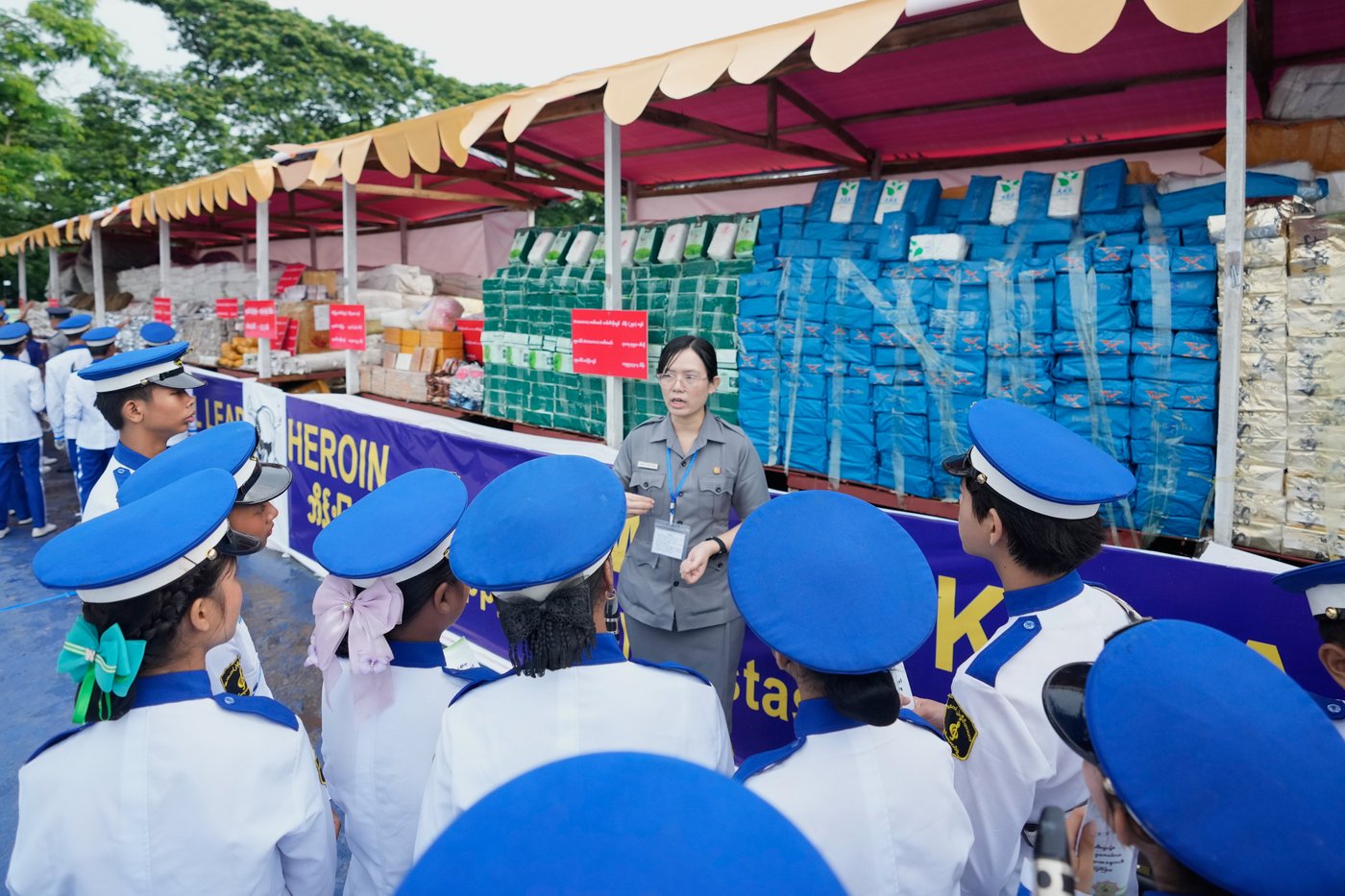 Myanmar torches $600 million in seized heroin, meth and other drugs | iN420