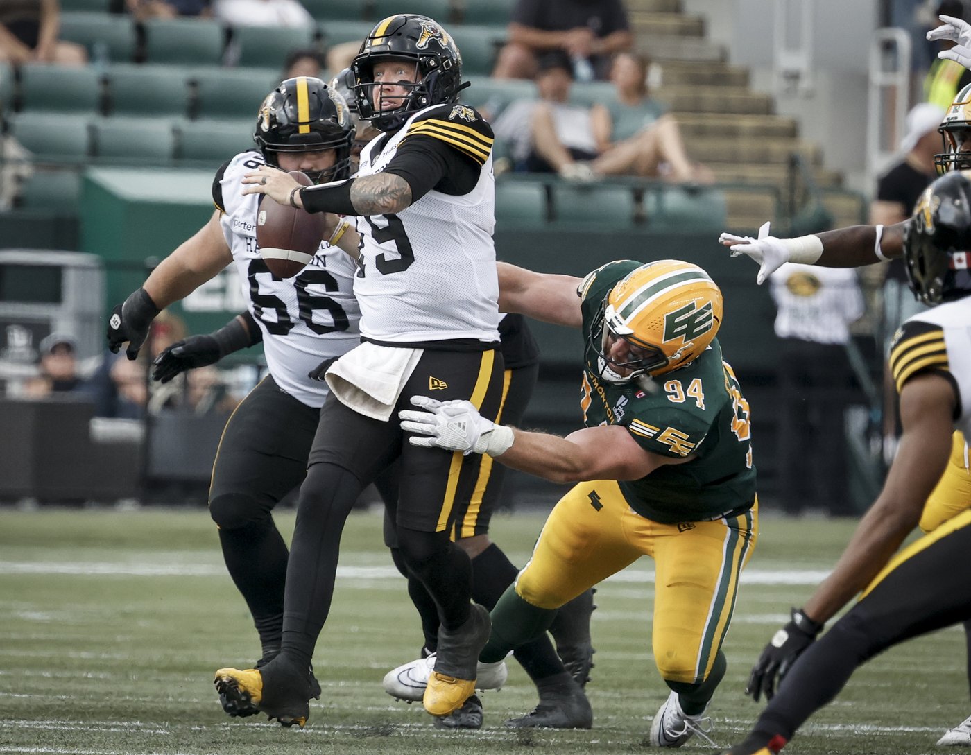 Tiger-Cats outlast struggling Elks 28-24 for sixth straight win | iNFOnews.ca