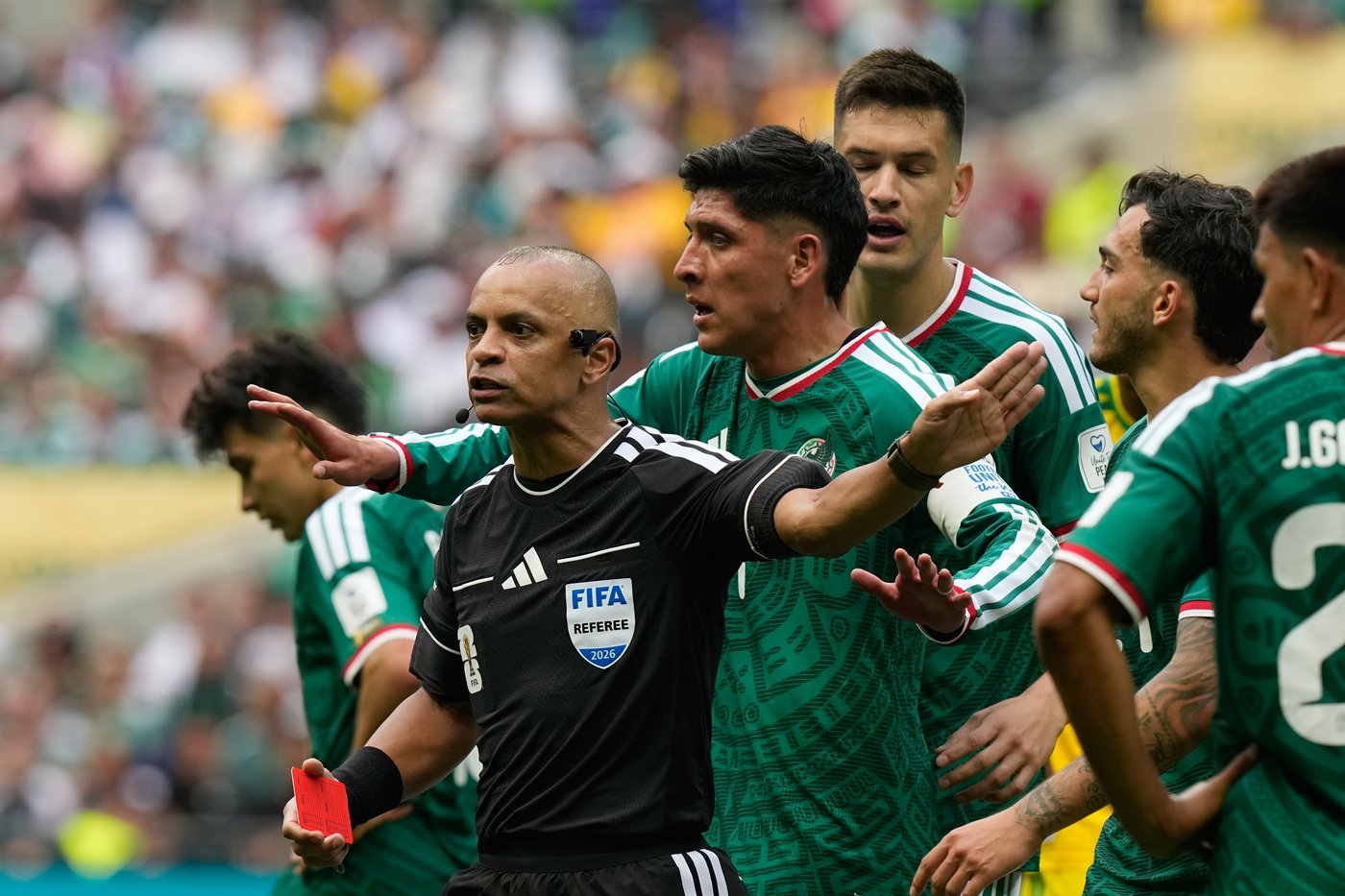 3 red cards mar opening World Cup match between Mexico and South Africa | iNFOnews.ca