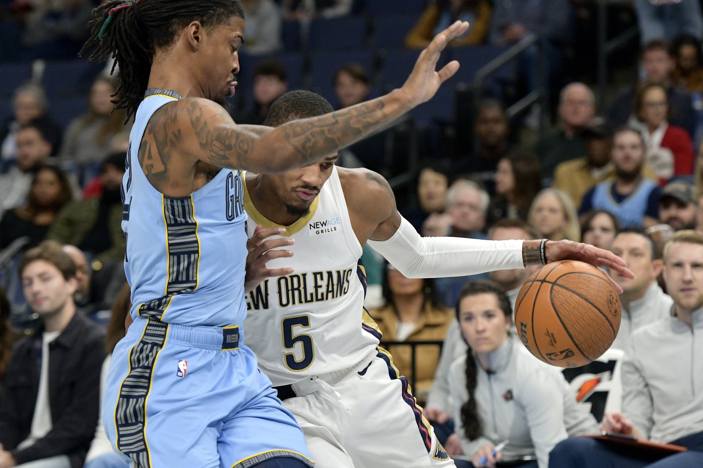 Grizzlies beat Pelicans 120-109 for 1st NBA Cup win in franchise history | iNFOnews.ca