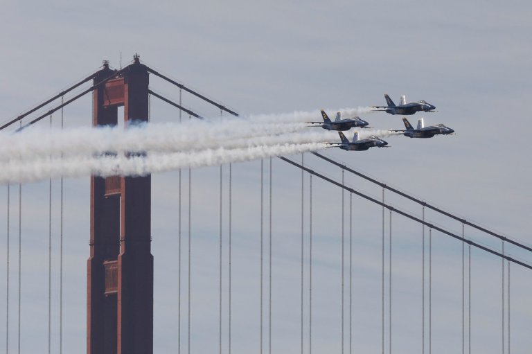 San Francisco's Fleet Week goes on despite federal shutdown, with help from Canada and Colombia | iNFOnews.ca