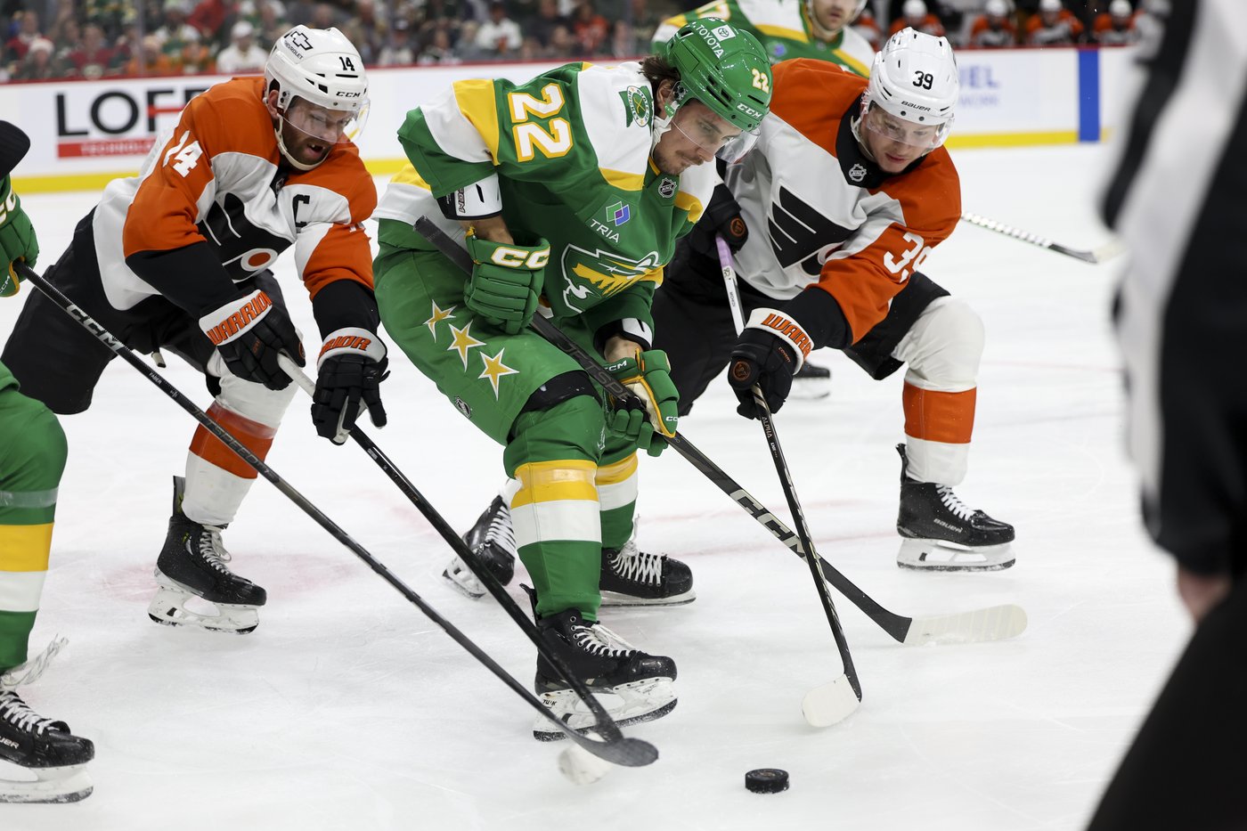 Kirill Kaprizov scores twice to lead the Wild past the Flyers 4-1 | iNFOnews.ca Kirill Kaprizov scores twice to lead the Wild past the Flyers 4-1 | iNFOnews.ca