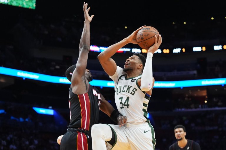 Pelle Larsson scores 28, Bam Adebayo adds 21 and Heat top Bucks 112-105 for 7th consecutive win | iNFOnews.ca