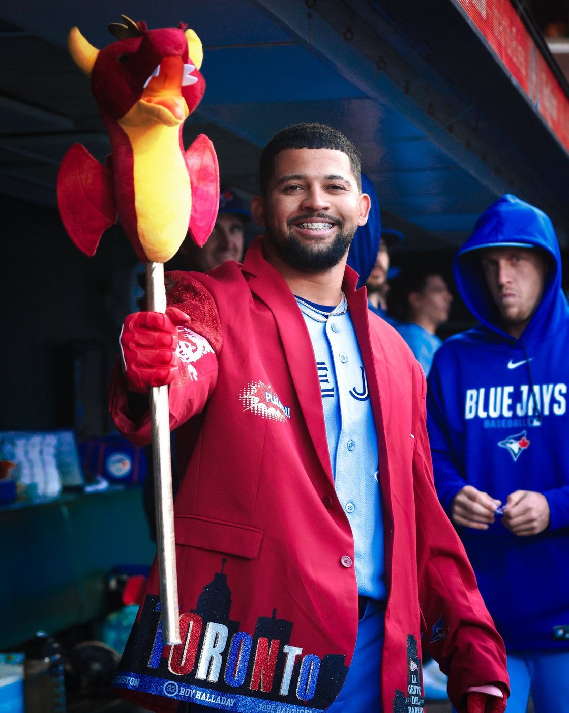 Plush red dragon flies off toy store shelves after Blue Jays homer | iNFOnews.ca Plush red dragon flies off toy store shelves after Blue Jays homer | iNFOnews.ca