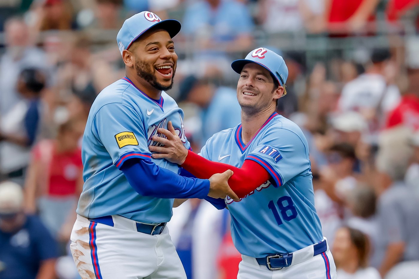 Just in time for Ozuna's first return visit with Pirates, Smith shows Braves found another strong DH | iNFOnews.ca Just in time for Ozuna's first return visit with Pirates, Smith shows Braves found another strong DH | iNFOnews.ca