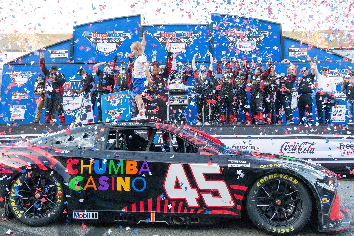 Tyler Reddick makes NASCAR history at COTA with 3rd straight win to start the season | iNFOnews.ca Tyler Reddick makes NASCAR history at COTA with 3rd straight win to start the season | iNFOnews.ca