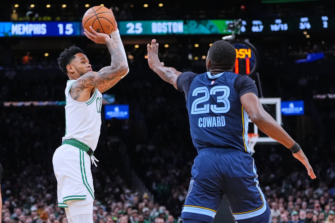Payton Pritchard scores 24 points, Celtics roll past Ja Morant-less Grizzlies 131-95 | iNFOnews.ca Payton Pritchard scores 24 points, Celtics roll past Ja Morant-less Grizzlies 131-95 | iNFOnews.ca