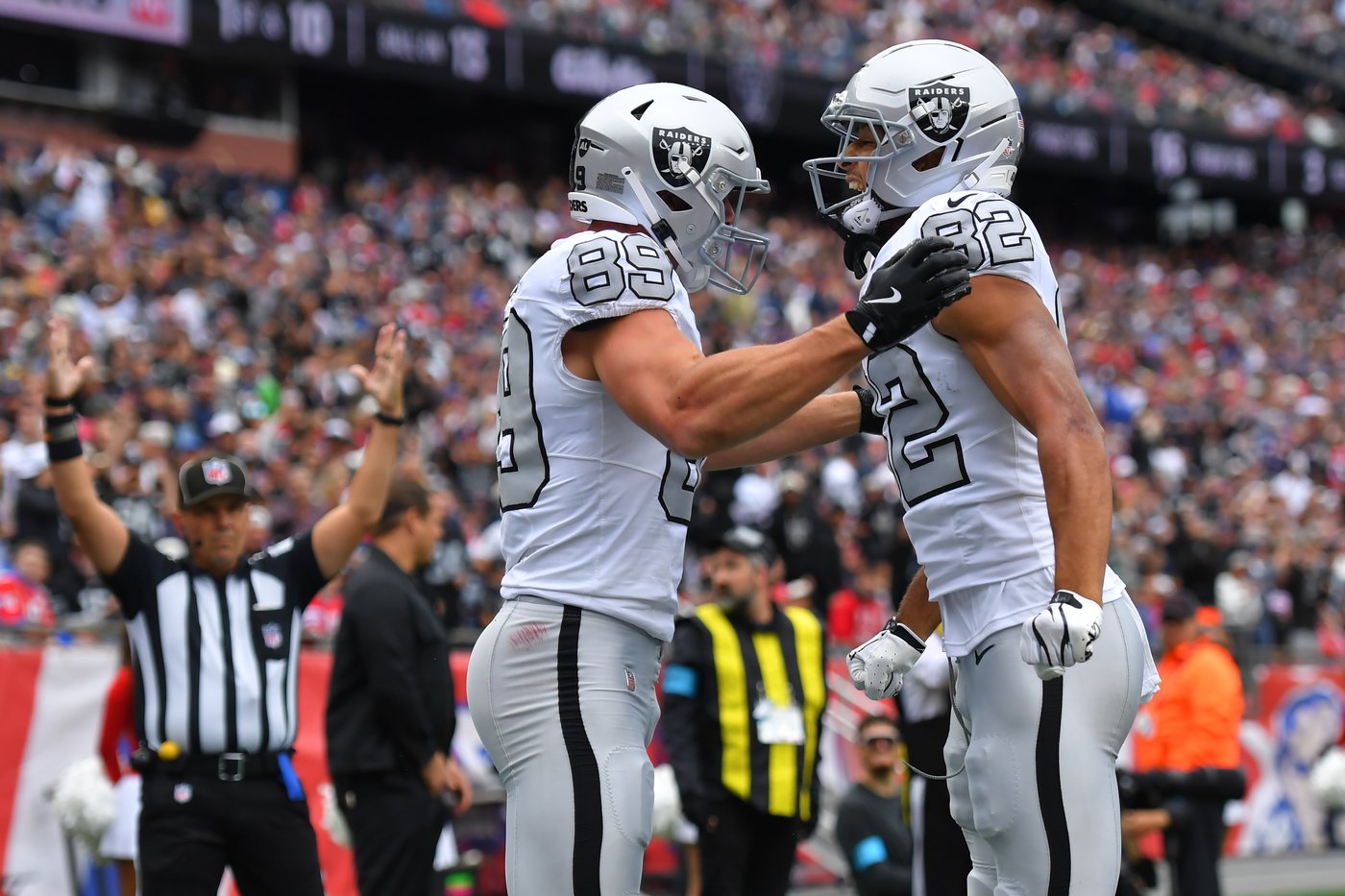 Drake Maye accounts for 5 TDs as Patriots roll past Raiders 45-17 | iNFOnews.ca