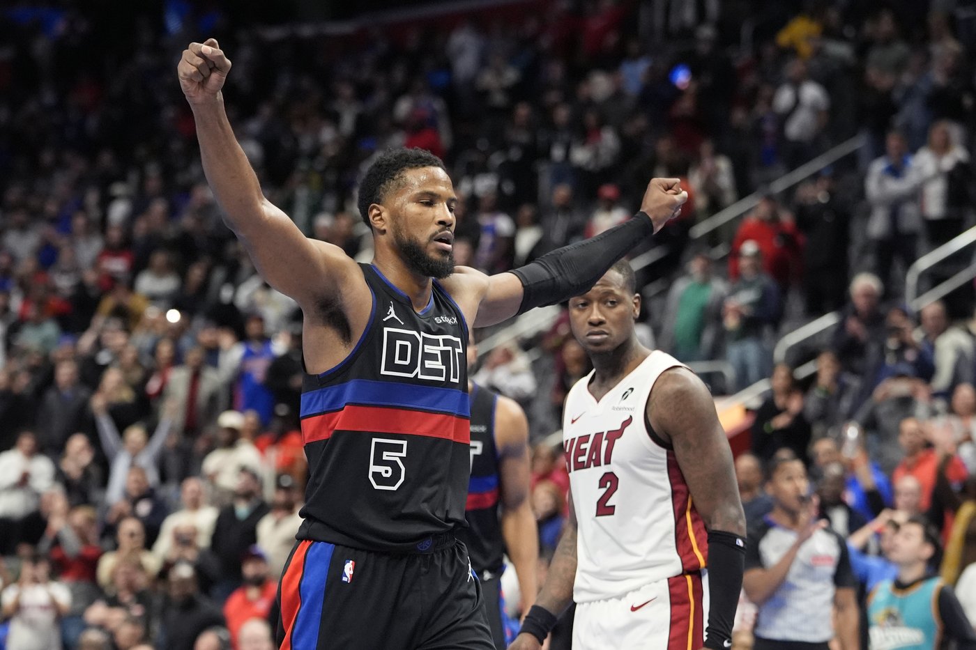 Pistons win first NBA Cup game after Heat call phantom timeout in overtime | iNFOnews.ca