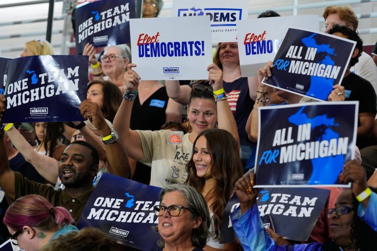 Democratic primary turnout has soared in some states. Can it carry over to November? | iNFOnews.ca