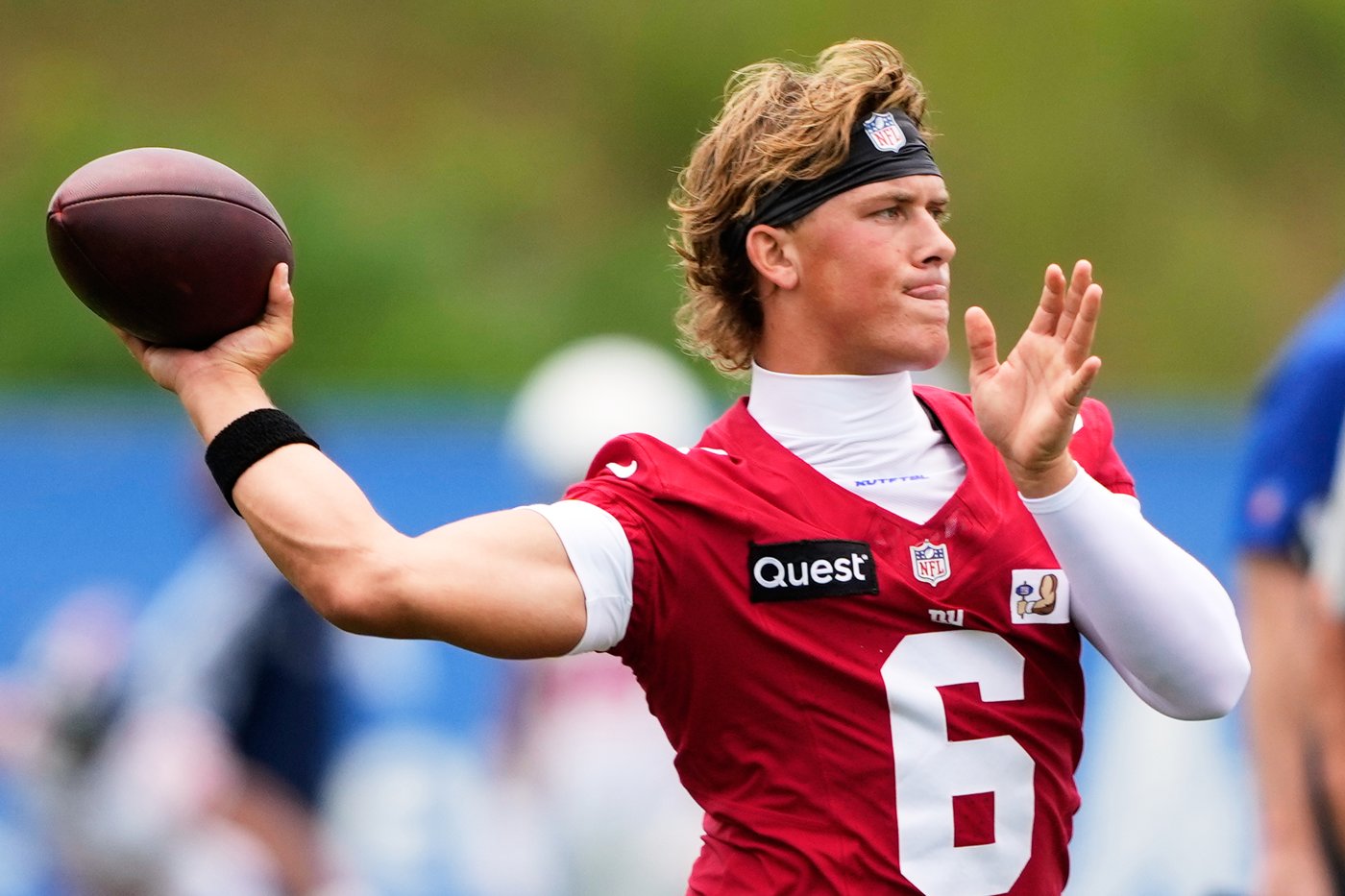 Jaxson Dart approaching training camp with an eye on preventing another Giants losing season | iNFOnews.ca Jaxson Dart approaching training camp with an eye on preventing another Giants losing season | iNFOnews.ca