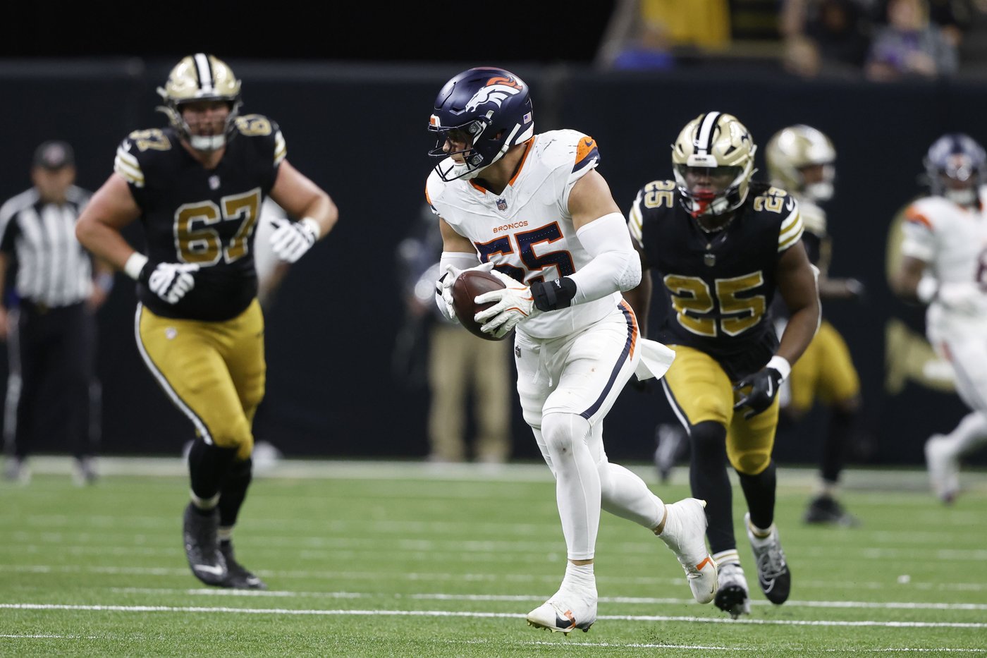 Cody Barton says AFC Defensive Player of the Week honor doesn't ease the sting of his dropped pick-6 | iNFOnews.ca Cody Barton says AFC Defensive Player of the Week honor doesn't ease the sting of his dropped pick-6 | iNFOnews.ca
