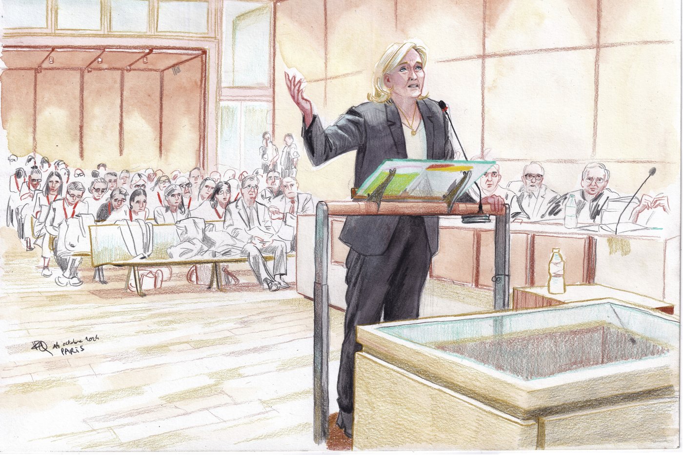 France’s far-right leader Marine Le Pen faces court on charges of embezzling EU funds | iNFOnews.ca