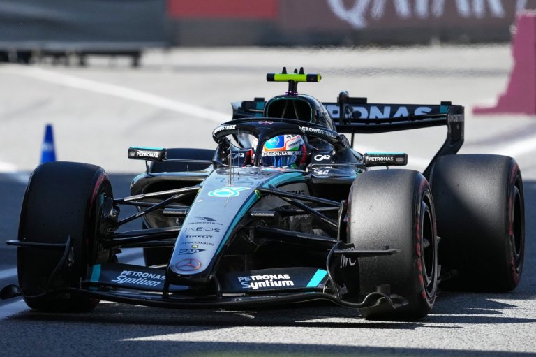 Russell to start Barcelona GP from pole ahead of Hamilton, F1 leader Antonelli | iNFOnews.ca
