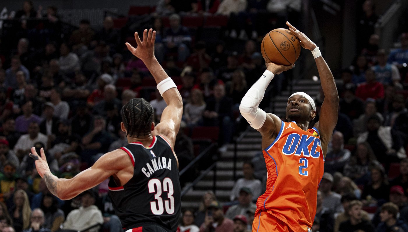 Gilgeous-Alexander scores 30 points and Thunder stay unbeaten with 137-114 win over Trail Blazers | iNFOnews.ca Gilgeous-Alexander scores 30 points and Thunder stay unbeaten with 137-114 win over Trail Blazers | iNFOnews.ca