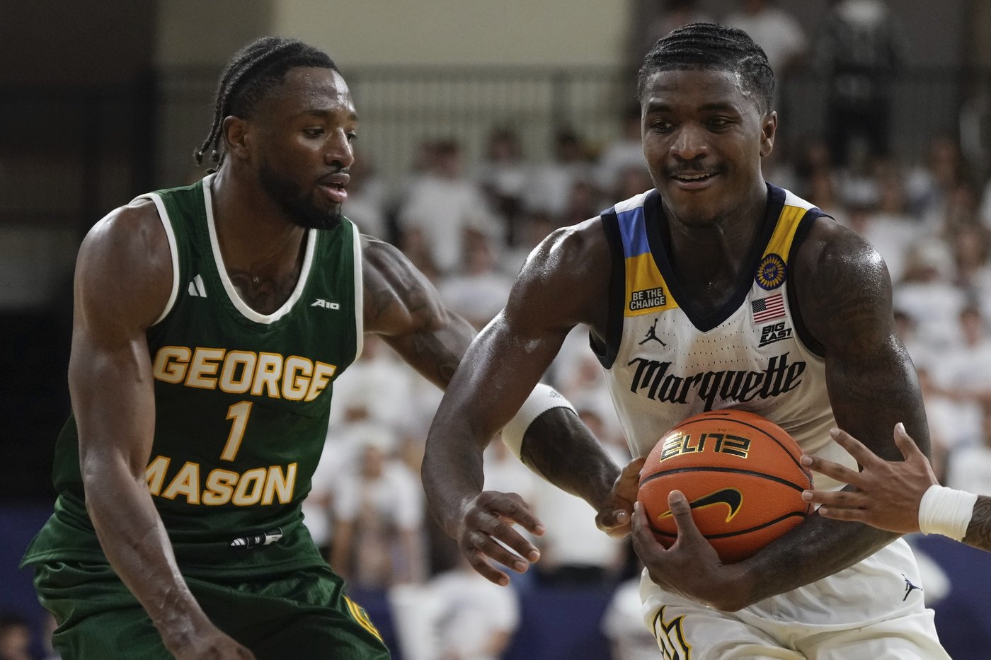 No. 18 Marquette beats George Mason 82-63 in front of all-student crowd on campus | iNFOnews.ca