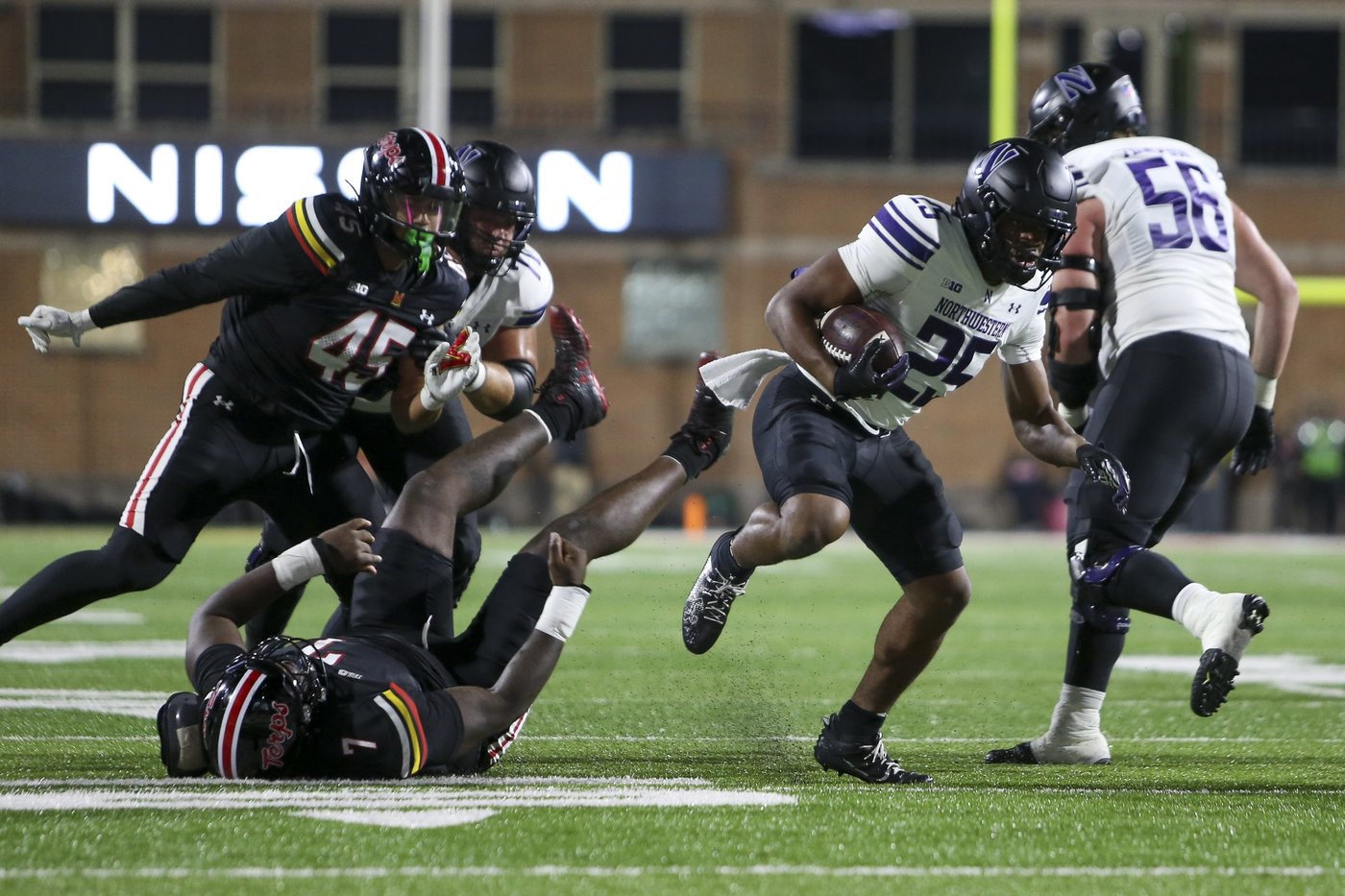 Northwestern exploits Maryland's turnovers, rolls 37-10 to earn first Big Ten victory | iNFOnews.ca Northwestern exploits Maryland's turnovers, rolls 37-10 to earn first Big Ten victory | iNFOnews.ca
